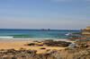 The beach at Boobys Bay, Cornwall