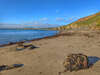 The beach at Booley Beach, Cornwall