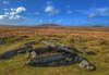 Cairn on top of Buttern Hill with Roughtor behind