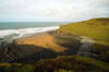 The beach at Duckpool, Cornwall