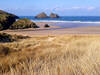 Dunes at Holywell Bay