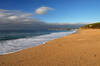 The beach at Loe Bar, Cornwall