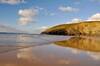 The beach at Mawgan Porth, Cornwall