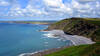 The beach at Millook Haven, Cornwall