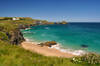 The beach at Mother Iveys Bay, Cornwall