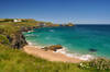 The beach at Mother Ivey's Bay, Cornwall