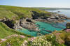 The beach at Prussia Cove, Cornwall