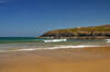 The beach at Poldhu Cove, Cornwall