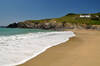 The beach at Polurrian Cove, Cornwall