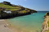 The beach at Port Gaverne, Cornwall