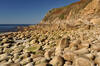 The beach at Porth Nanven, Cornwall