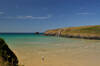 The beach at Porthcothan, Cornwall