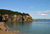 The beach at Porthpean, Cornwall