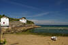 The beach at Portmellon, Cornwall