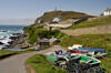 The beach at Priests Cove, Cornwall