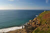 The beach at Porthcew, Cornwall