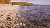 The beach at Prisk Cove, Cornwall