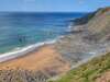 The beach at Stanbury Mouth, Cornwall