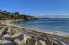 The beach at Swanpool, Cornwall