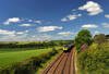 View from the Railway Bridge at Trenowth