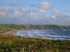 The beach at Widemouth Bay, Cornwall