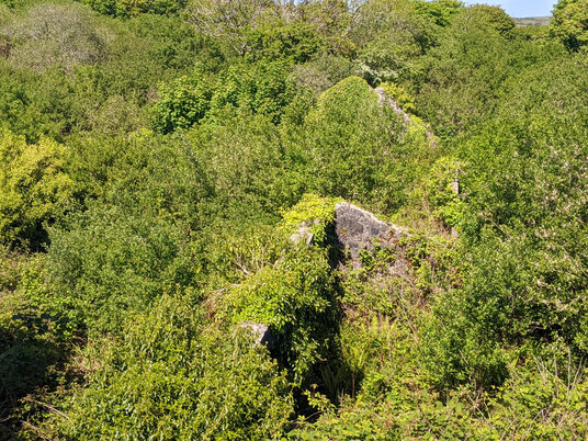 Remains of the clay driers