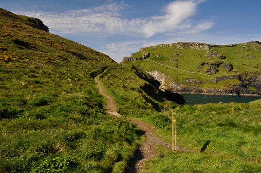 Footpath from Barras Nose