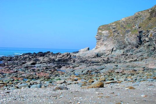 Barrett's Zawn beach
