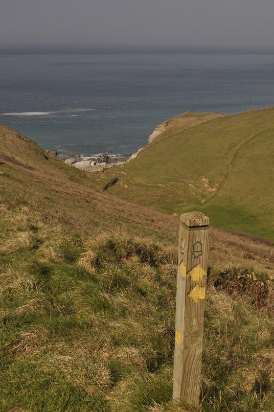 Coast Path at Barrett's Zawn