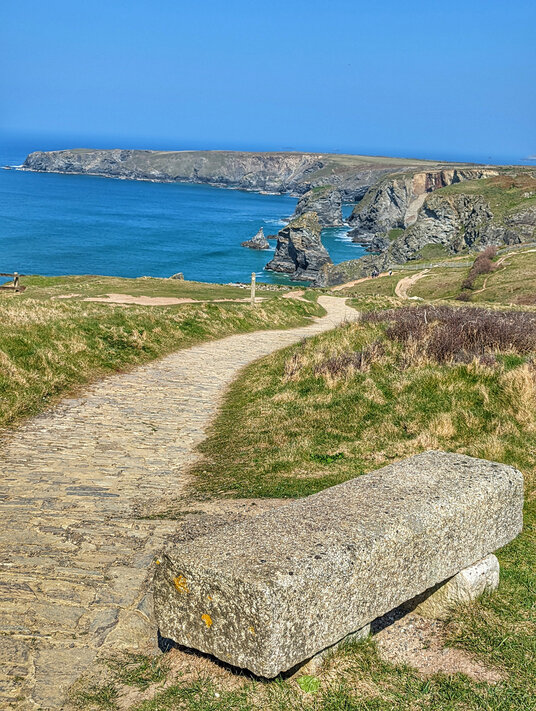Path to Bedruthan Steps