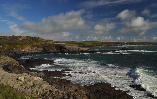 The bay around Bessy's Cove