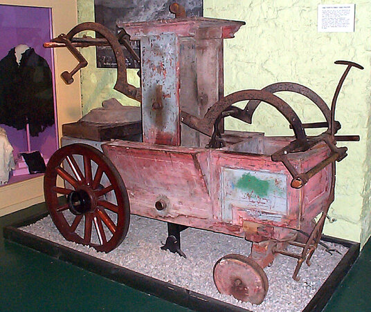 Fire Engine used at the Lanhydrock Fire