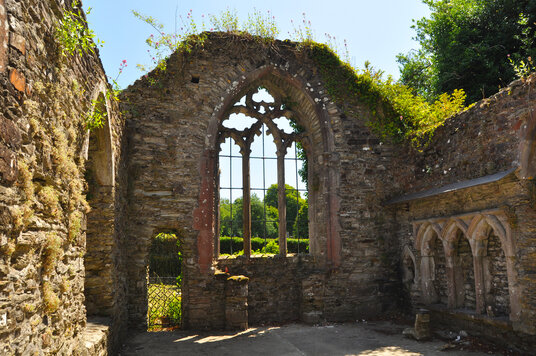 Ruins of Bodmin's Mediaeval Chapel