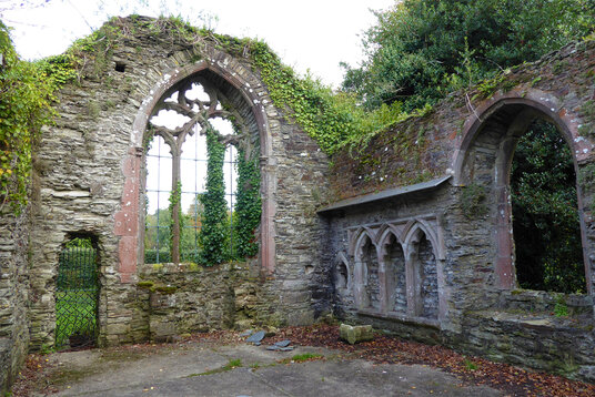 Ruins of Bodmin's Mediaeval Chapel