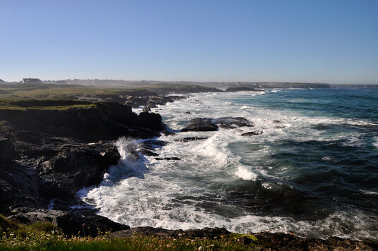Stormy sea at Booby's Bay