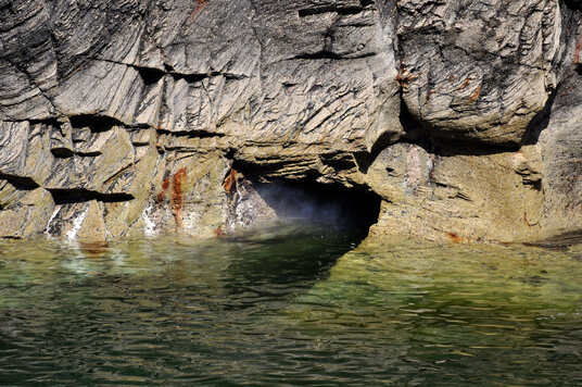 Boscastle blowhole