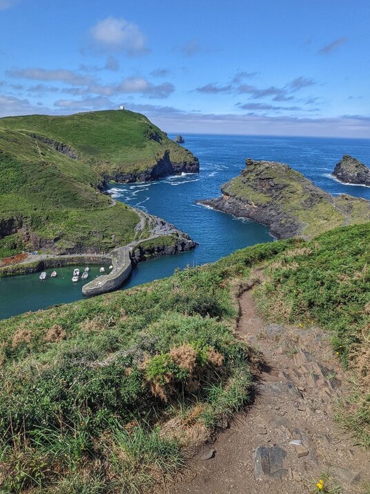 Coast path to Boscastle