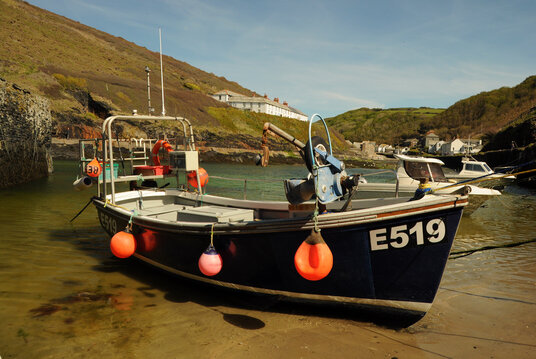 Boscastle harbour