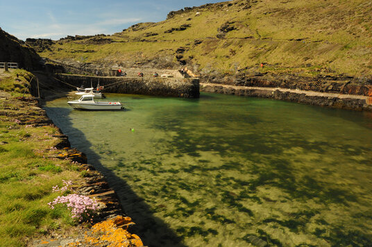 Boscastle harbour