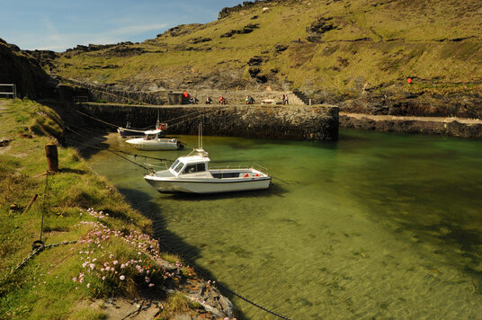 Boscastle harbour