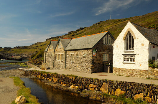 Boscastle harbour