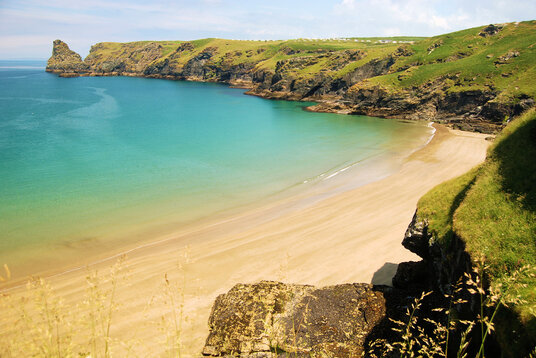 Benoath Cove at low tide