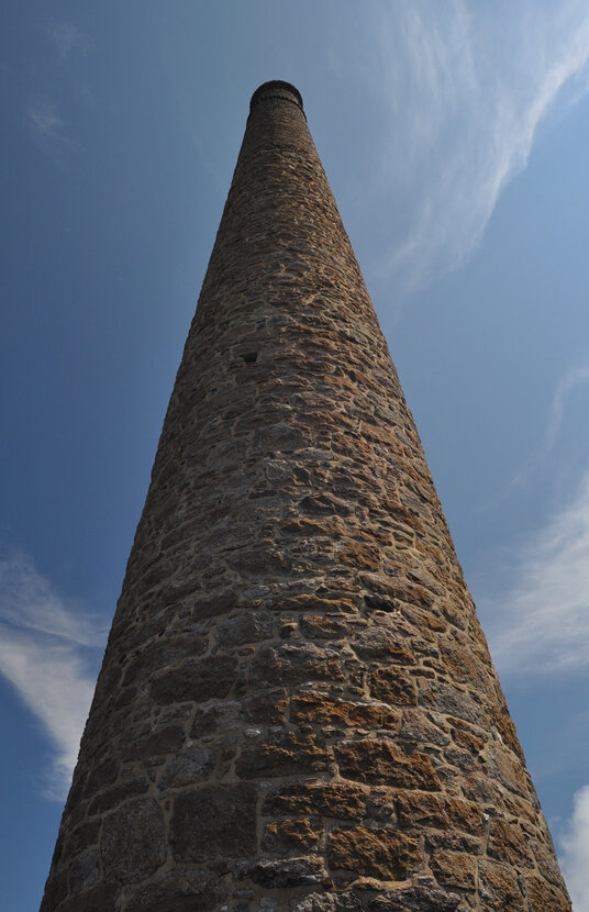 Calciner chimney