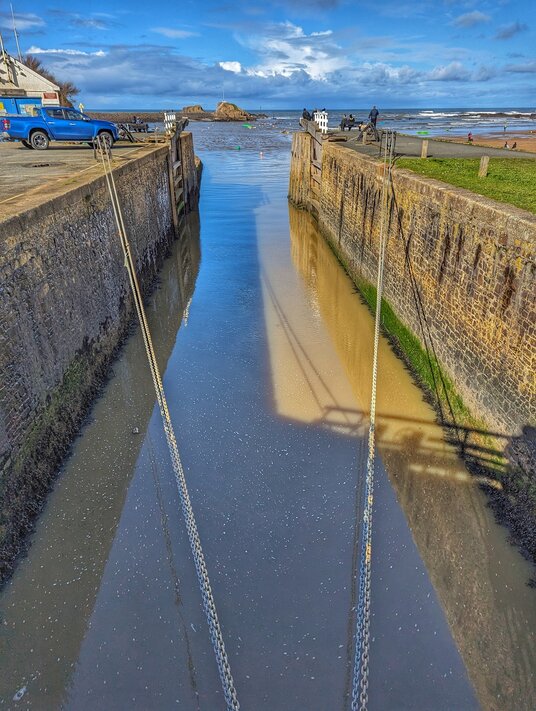 Bude Canal Sea Lock