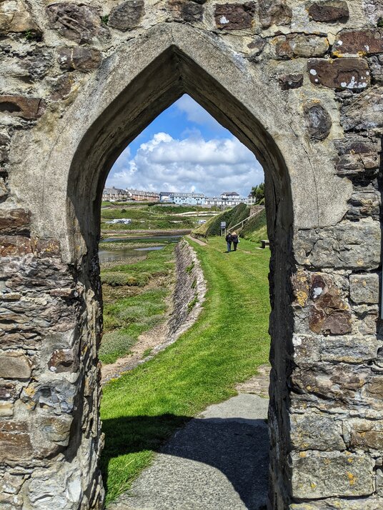 Path to Bude Castle