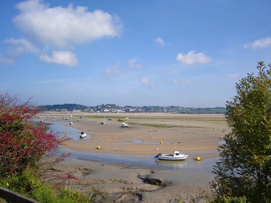 View across the Camel estuary