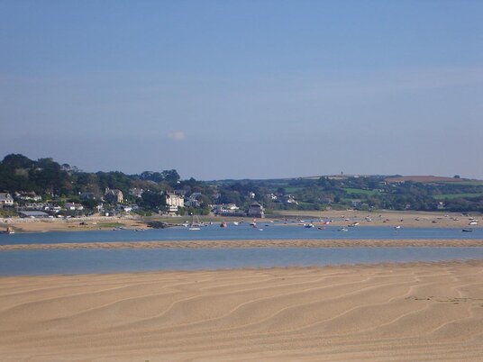 View towards Rock from the Camel Trail