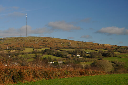 Mine workings on Caradon Hill