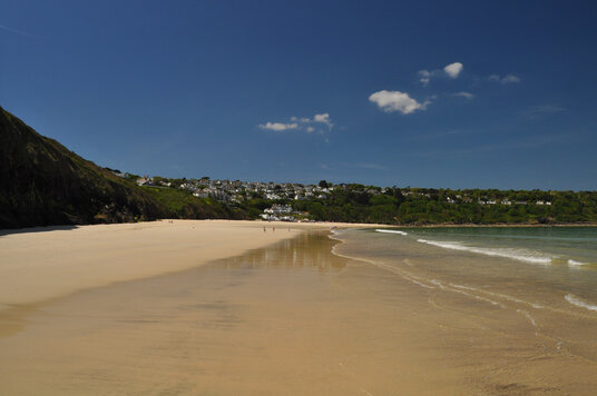Carbis Bay at low tide