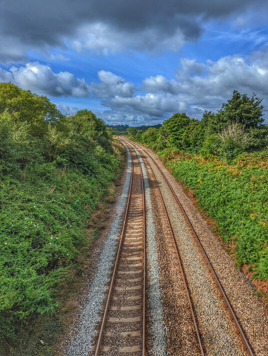 Railway near Carlyon Bay